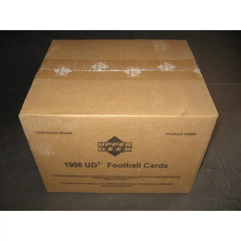 1998 Upper Deck UD3 Football Case (12 Box)