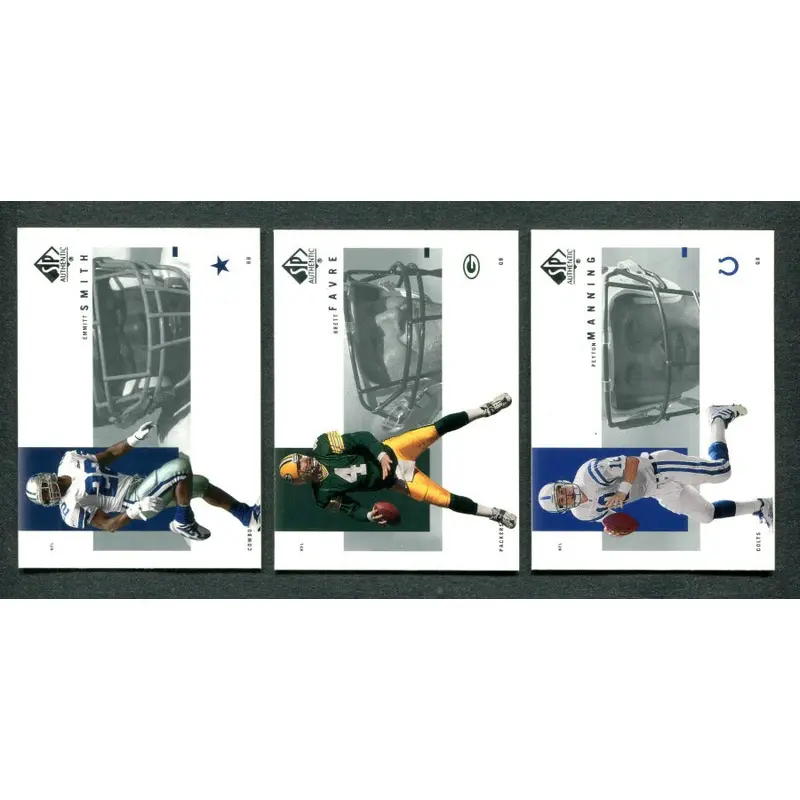 2001 Upper Deck SP Authentic Football Complete Base Set