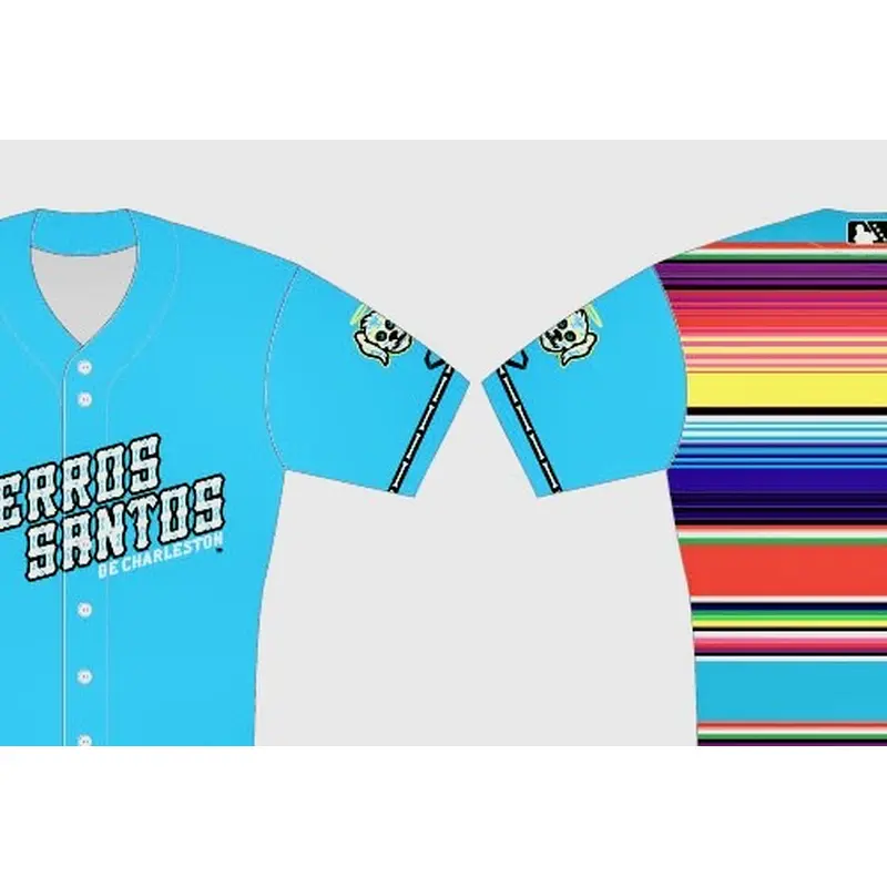 Charleston RiverDogs Perros Santos Poncho Jersey