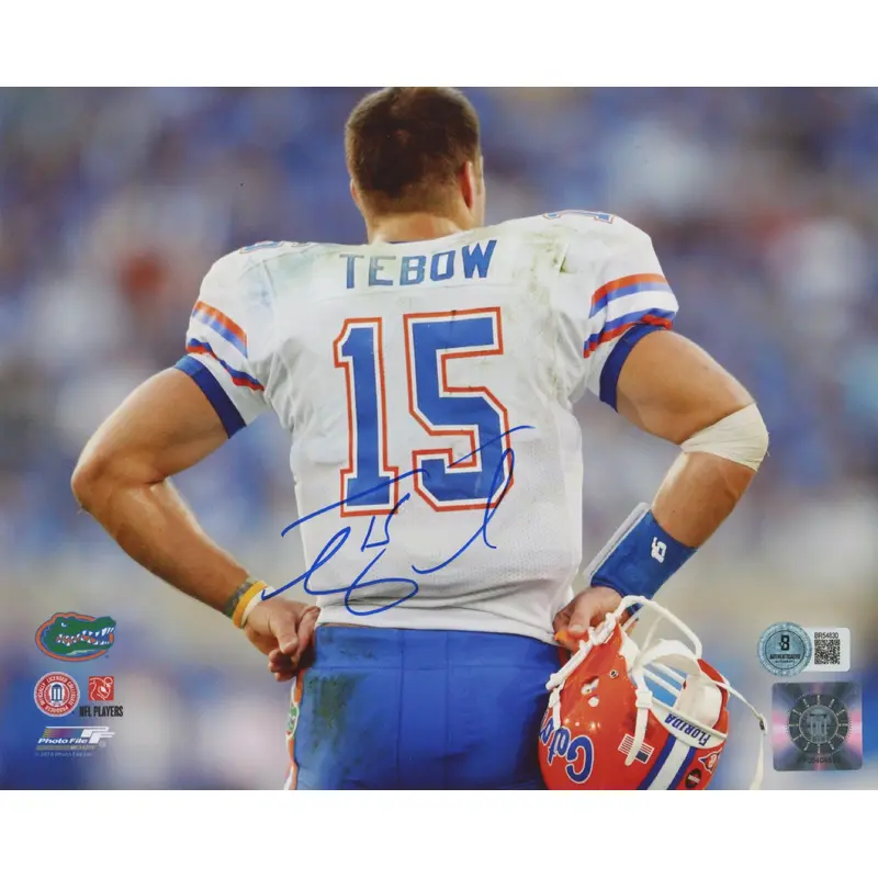 Florida Tim Tebow Authentic Signed 8x10 Photo Autographed BAS #BR54830