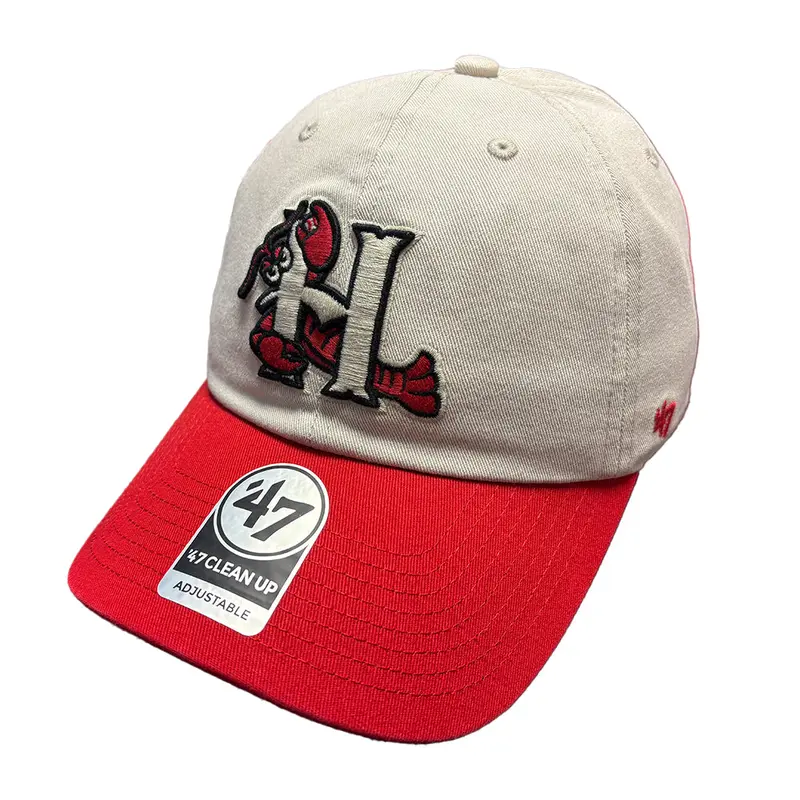Hickory Crawdads '47 Grand Stand Cleanup H Logo Adjustable Hat