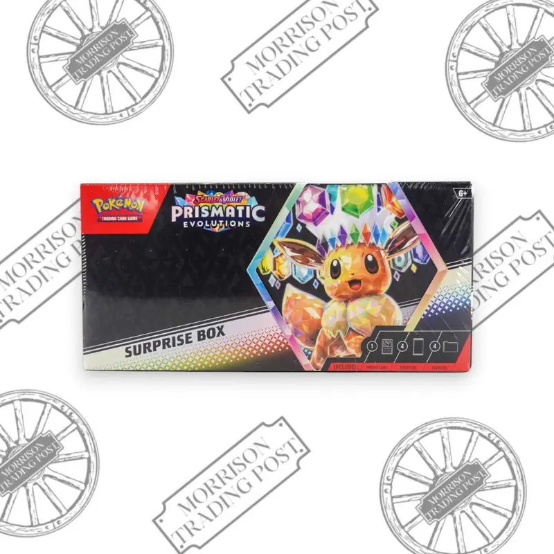 Pokemon Scarlet & Violet Prismatic Evolutions Surprise Box
