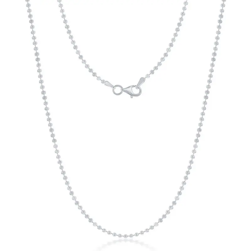 Sterling Silver 1.9mm Bead Chain