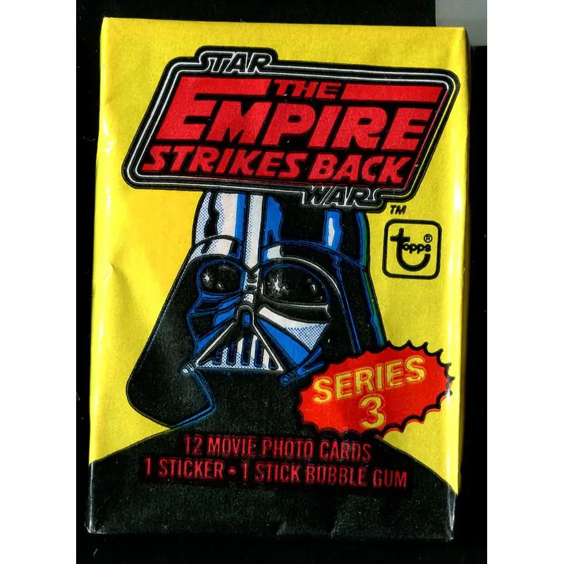 1980 Topps Empire Strikes Back Series 3 Unopened Wax Pack