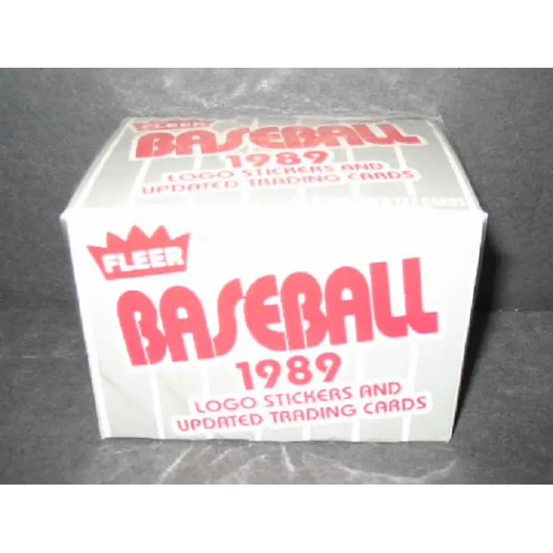 1989 Fleer Baseball Update Factory Set