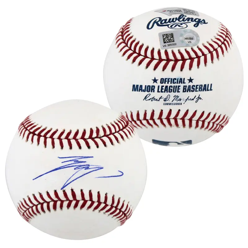 Dodgers Shohei Ohtani Authentic Signed Oml Baseball Fanatics #B211962