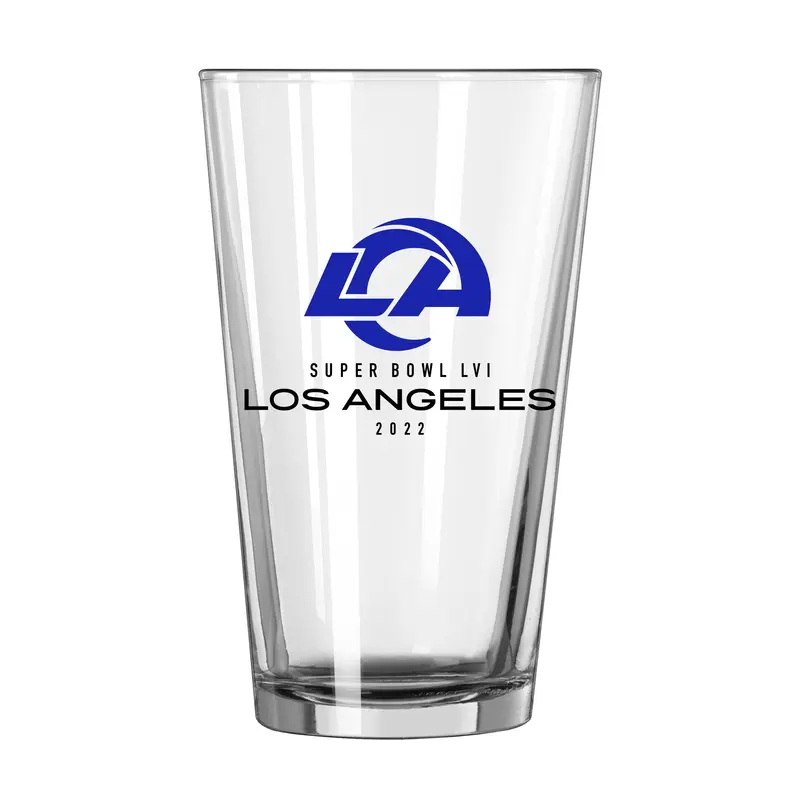 LA Rams 16oz SB Bound Trophy Pint Glass