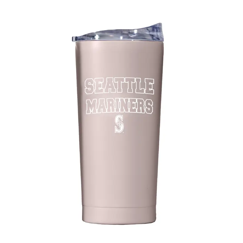 Seattle Mariners 20oz Stencil Powder Coat Tumbler