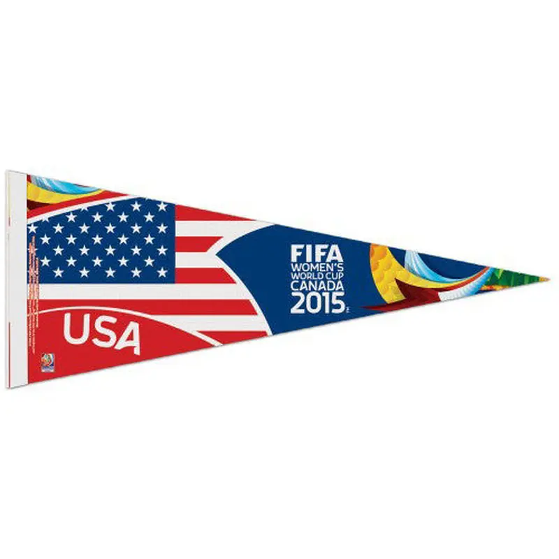 Team USA Women's World Cup 2015 Soccer Premium Felt Pennant - Wincraft