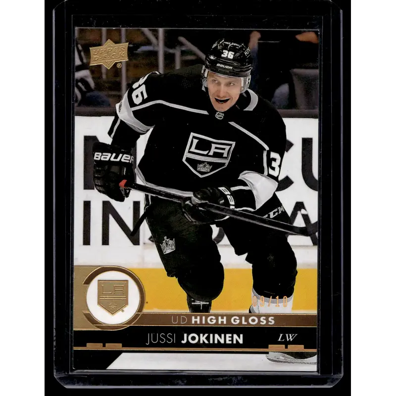 2017-18 Upper Deck - High Gloss - Jussi Jokinen #338 /10
