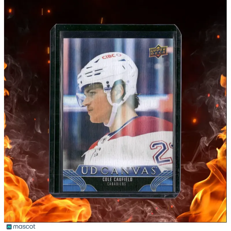 2023-24 Upper Deck Cole Caufield UD Canvas Rookie #C40