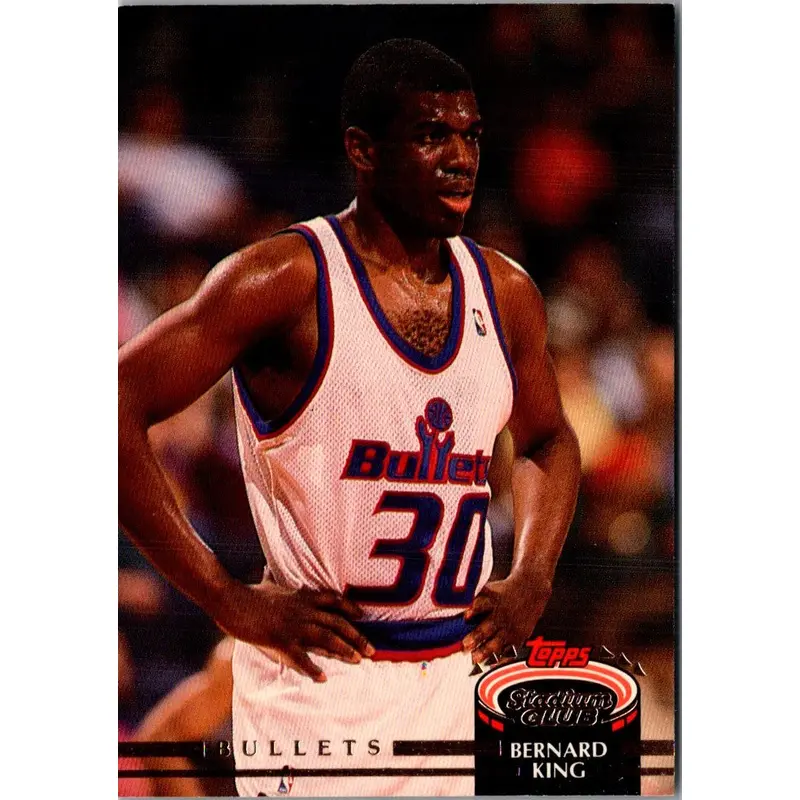1992 Stadium Club Members Only Bernard King #158