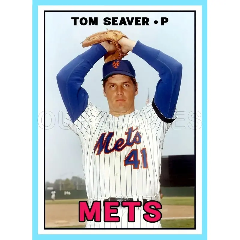 Tom Seaver 1967 Topps Custom Card - 4493