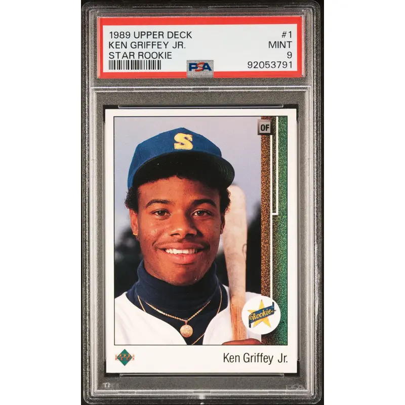Ken Griffey Jr. 1989 Upper Deck #1 PSA 9 Mint 3791