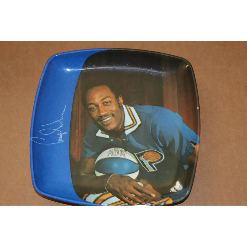 Vintage ABA Basketball George McGinnis Indiana Pacers Ashtray