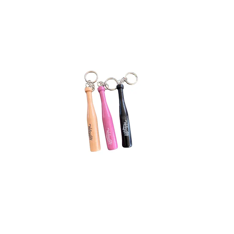 Tri-City ValleyCats Bat Keychain