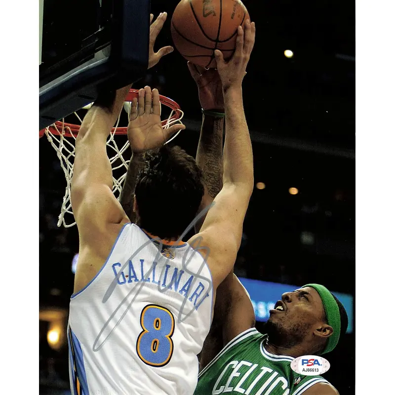 DANILO GALLINARI signed 8x10 photo PSA/DNA Denver Nuggets Autographed