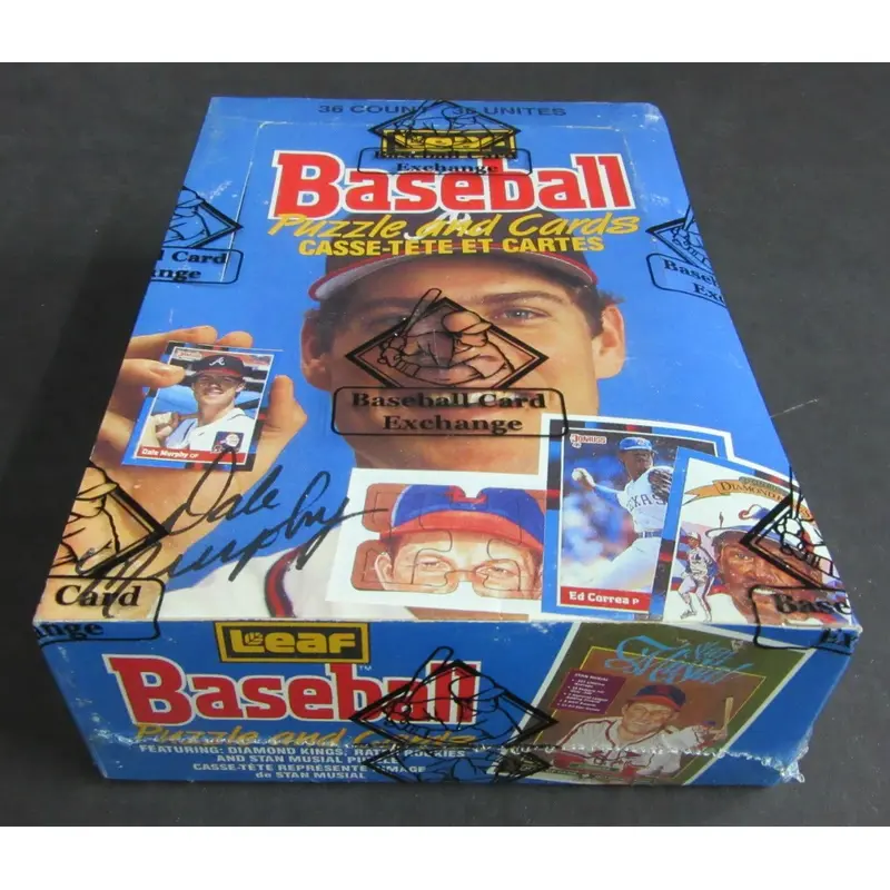 1988 Donruss Leaf Baseball Unopened Wax Box (FASC)