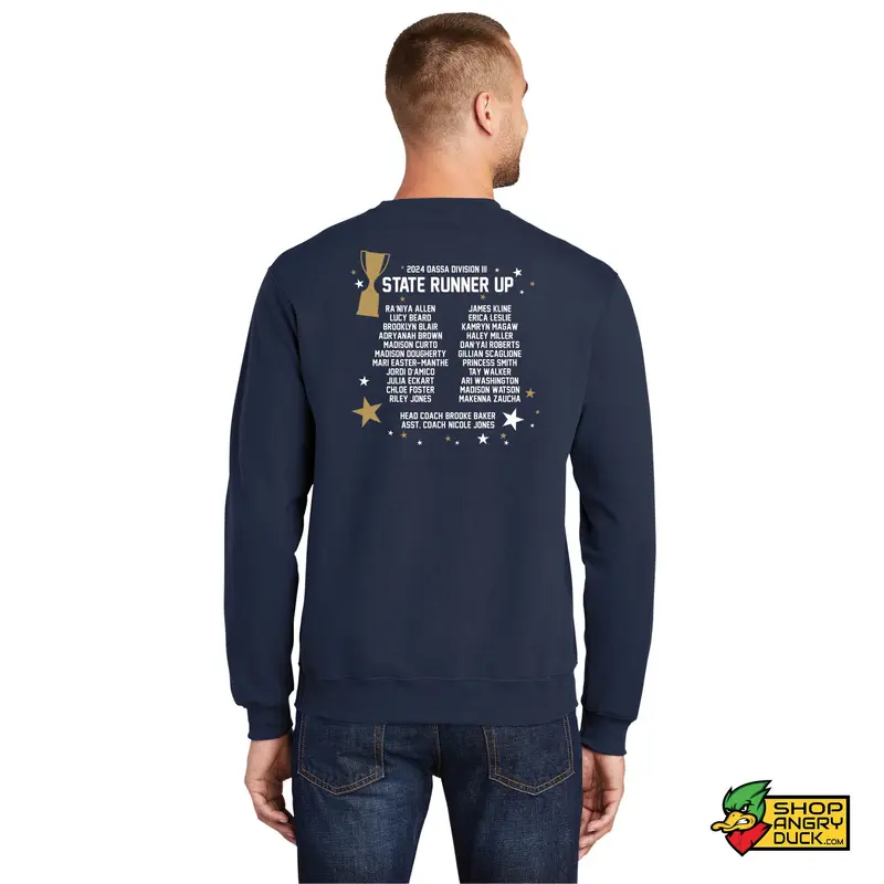 Hoban Cheer State Runners-Up GLITTER Crewneck Sweatshirt
