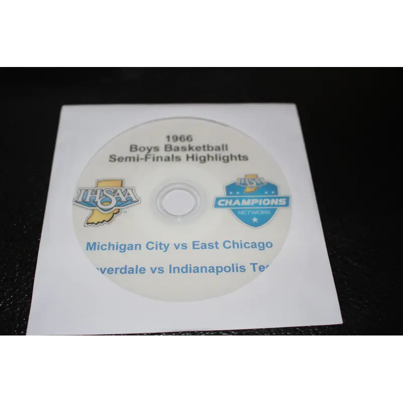 1966 Indiana High School Basketball State Semi- Finals Highlights DVD