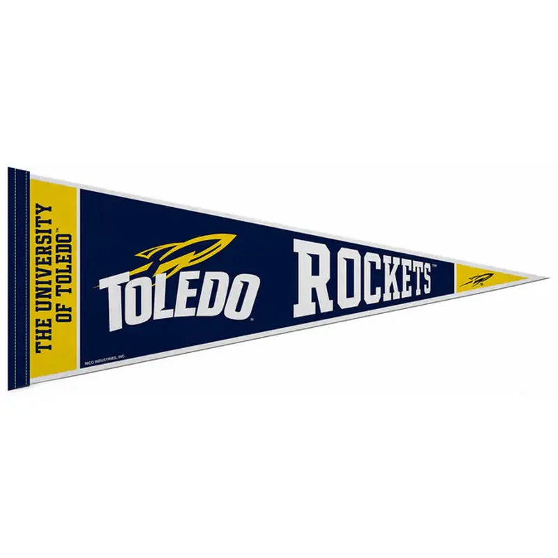 University of Toledo Rockets Official NCAA Team Felt Pennant - Rico Inc.