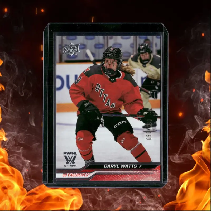 2024-25 Upper Deck PWHL Daryl Watts UD Exclusives 050/100 #40