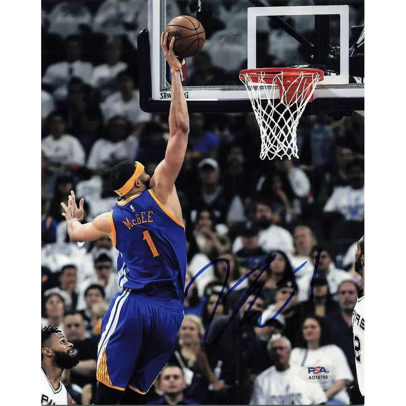 JaVALE McGEE signed 8x10 Photo PSA/DNA Golden State Warriors Autographed