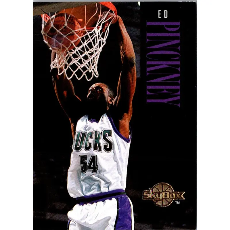 1994 SkyBox Ed Pinckney #254