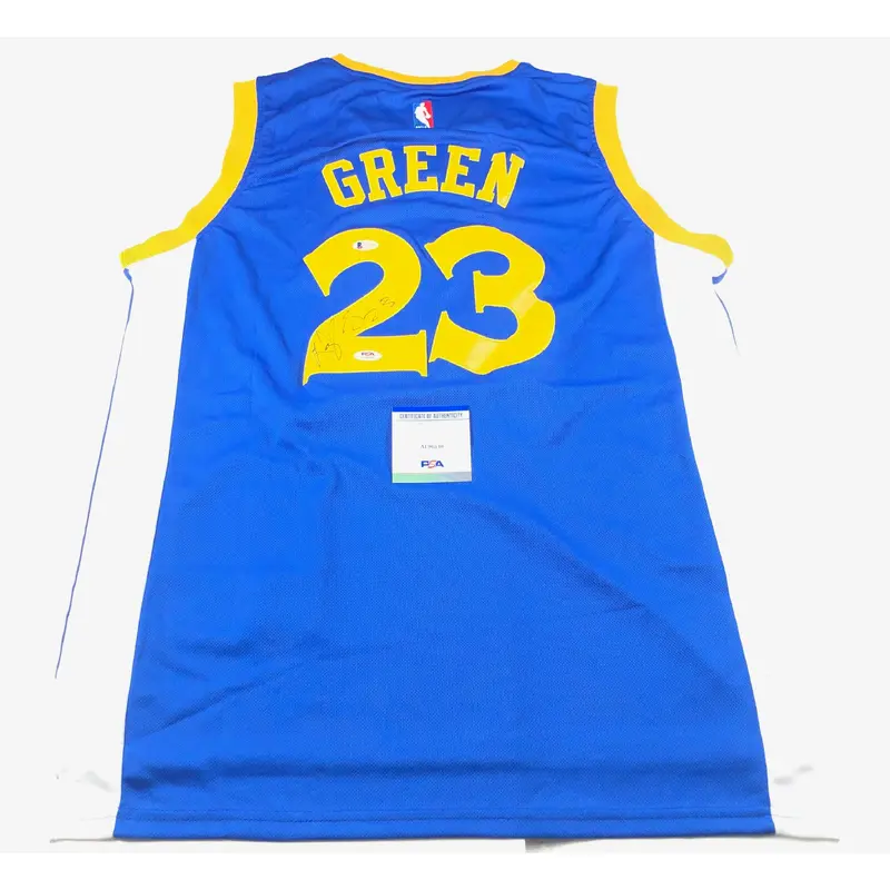 Draymond Green signed jersey PSA/DNA Golden State Warriors Autographed