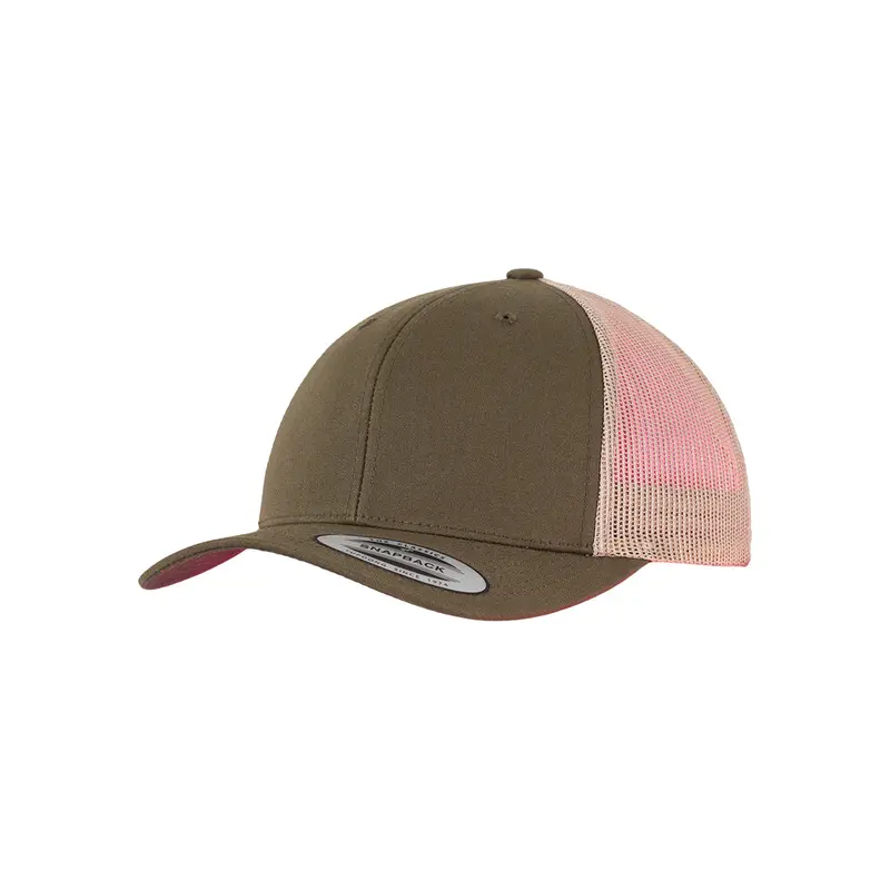 Retro Trucker 2-Tone - Moss Green/Khaki