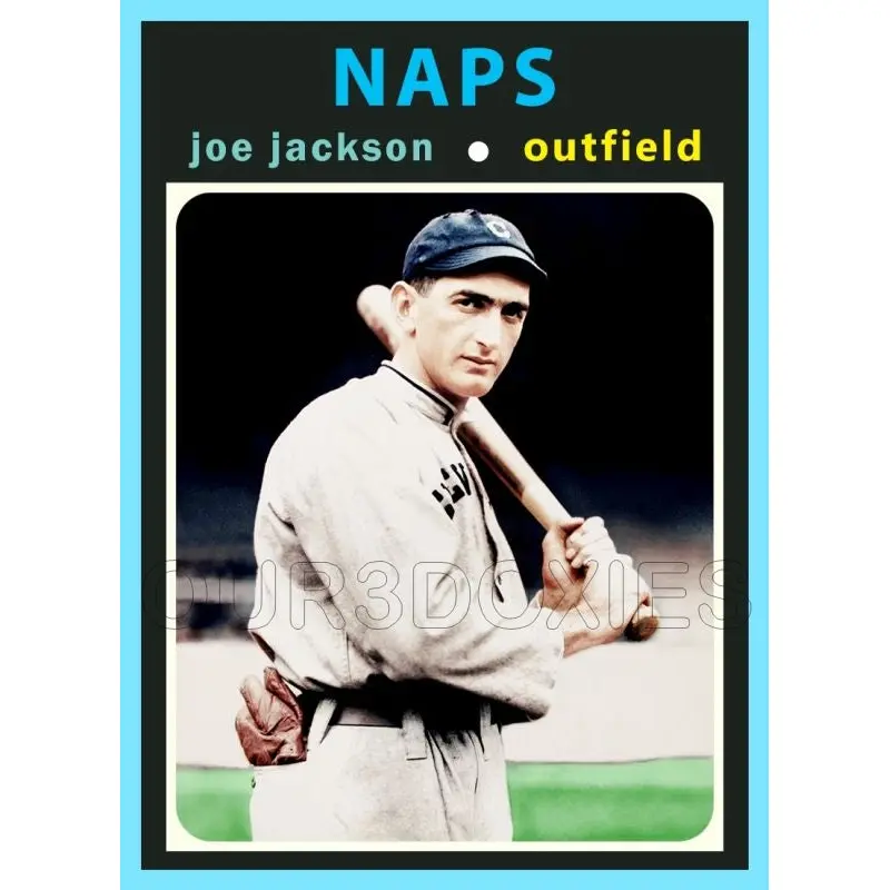 Joe Jackson 1971 Topps Custom Card - 4602
