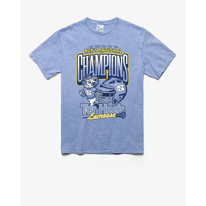 NORTH CAROLINA TAR HEELS UNC PAST CHAMPS LOCKER VINTAGE '47 TUBULAR TEE