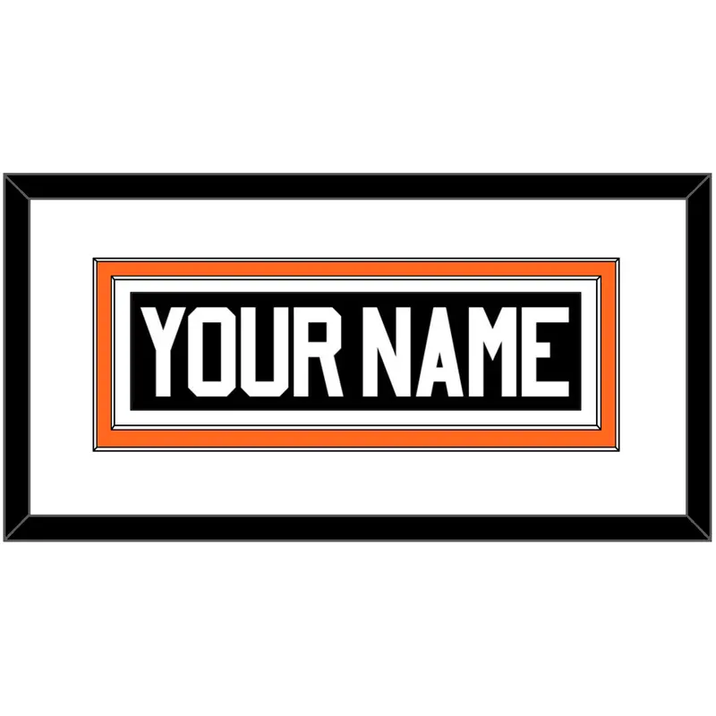 Philadelphia Nameplate - Road White (2010-2017) - Double Mat 2