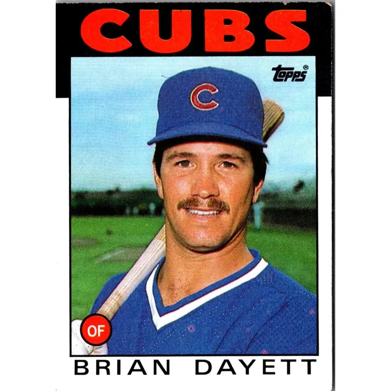 1986 Topps Brian Dayett #284