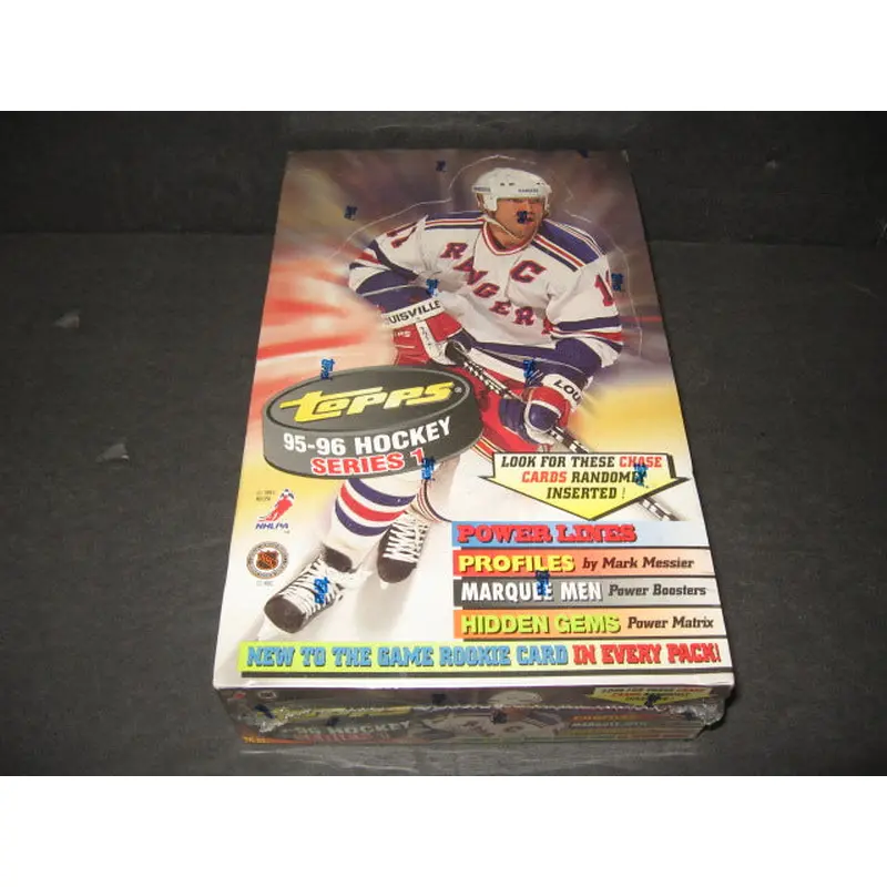 1995/96 Topps Hockey Series 1 Box (Retail)