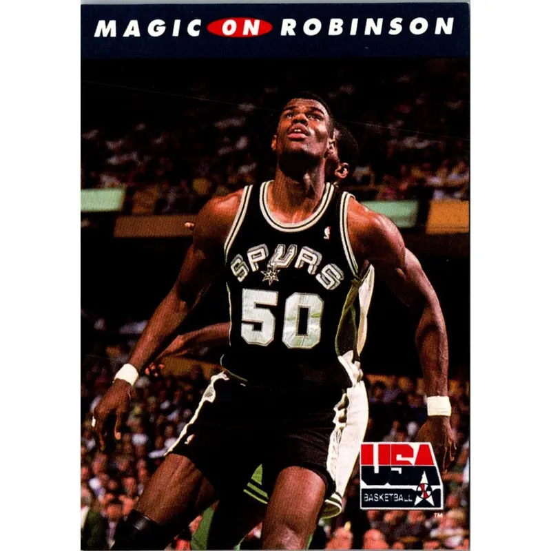 1992 SkyBox USA Magic on Robinson #109