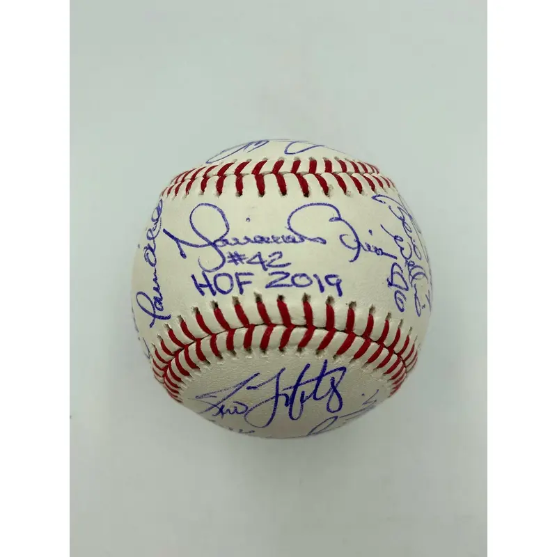 Stunning Mariano Rivera New York Yankees 2019 Old Timers Day Signed Baseball JSA