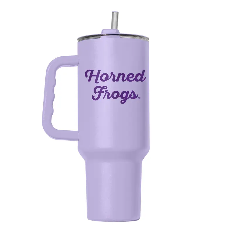 TCU 40oz Flipside Powder Coat Tumbler