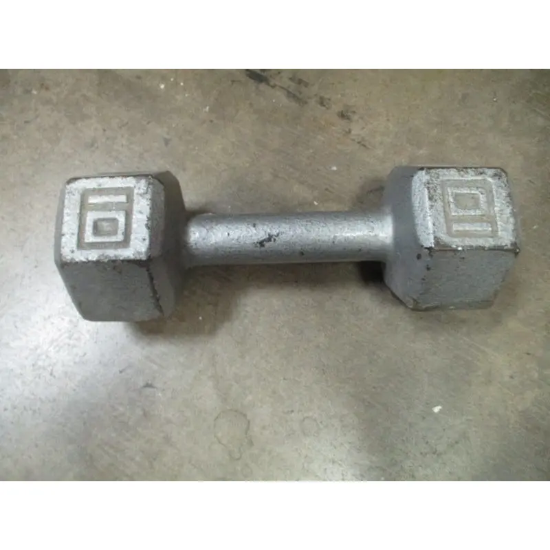 Used 10 lb Cast Iron Dumbbell