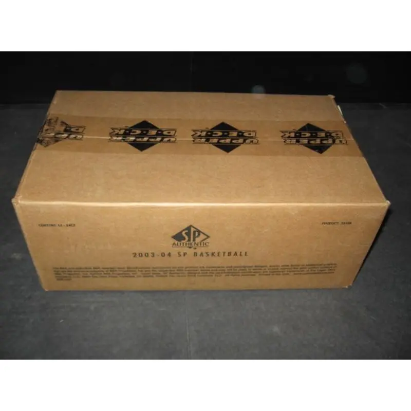 2003/04 Upper Deck SP Authentic Basketball Case (Hobby) (12 Box)