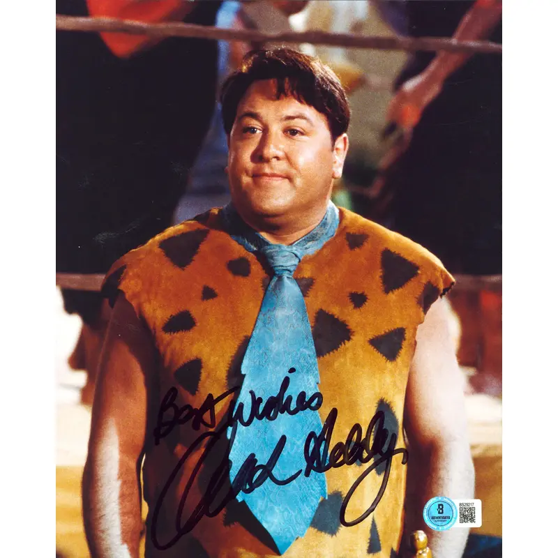 Mark Addy The Flintstones "Best Wishes" Authentic Signed 8x10 Photo BAS #BS29217