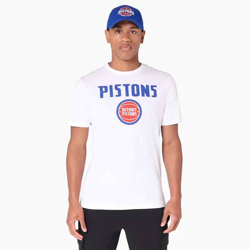Detroit Pistons NBA White T-Shirt