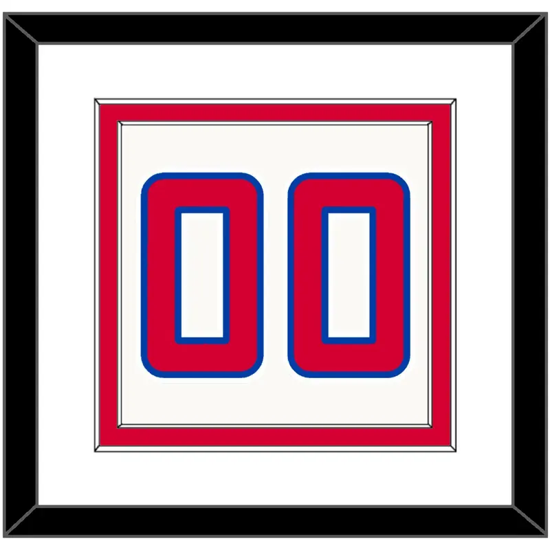Los Angeles Number - Home White (2013-2015) - Double Mat 2