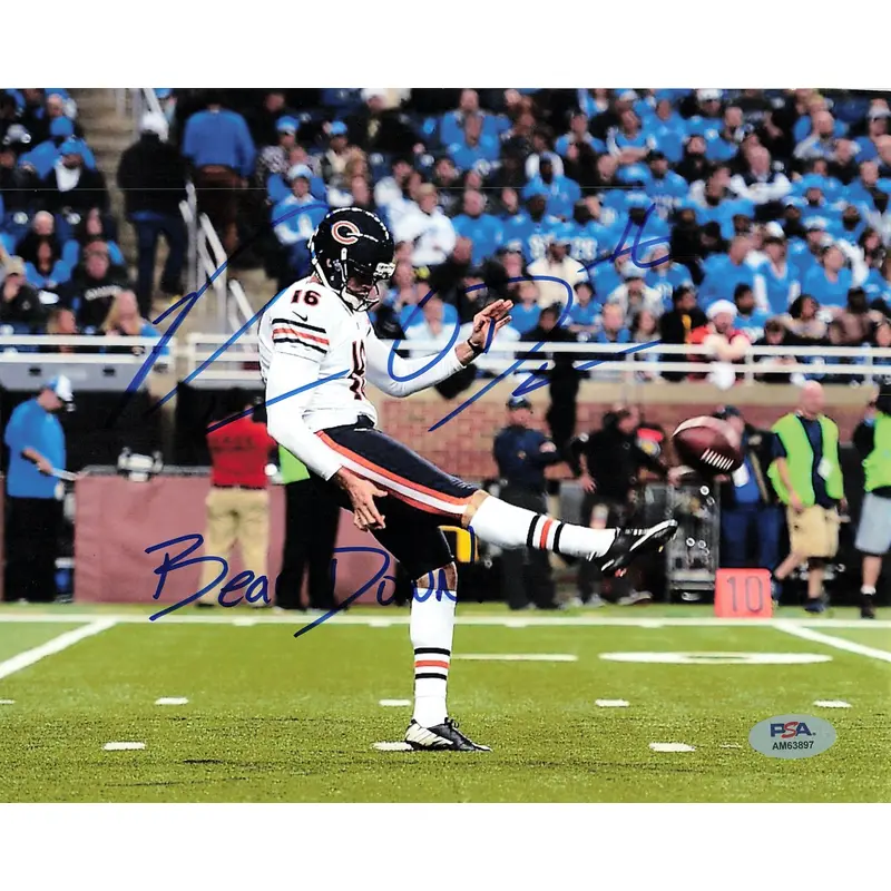 PATRICK O'DONNELL Signed 8x10 photo PSA/DNA Chicago Bears Autographed
