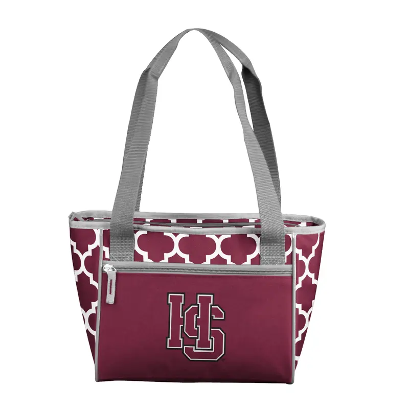 Hampden-Sydney Crosshatch 16 Can Cooler Tote