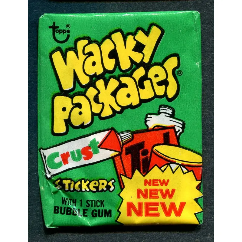 1975 Topps Wacky Packages Unopened Series 12 Wax Pack