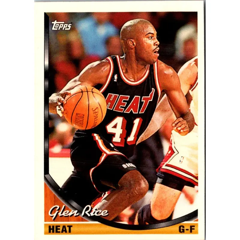 1993 Topps Gold Glen Rice #337