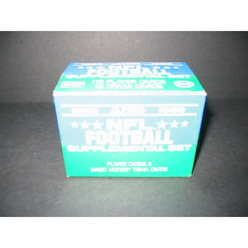 1989 Score Football Supplemental Factory Set