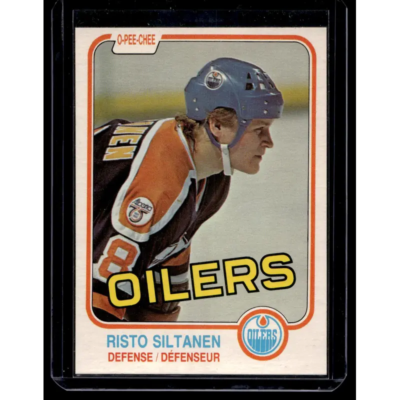 1981-82 O-Pee-Chee - Risto Siltanen #122