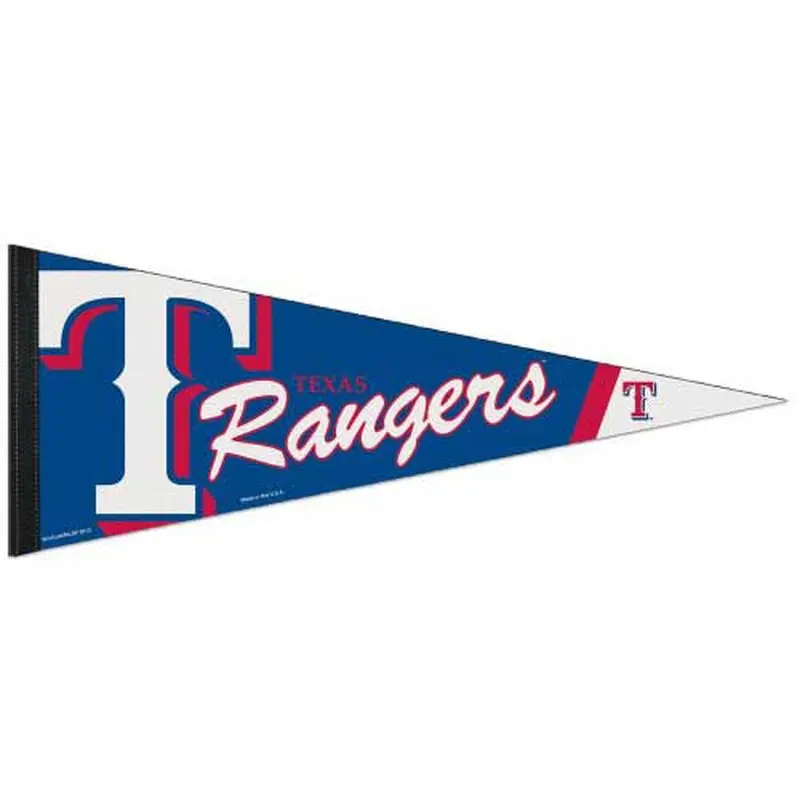 Texas Rangers Official MLB Baseball Premium Felt Collector's Pennant - Wincraft